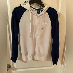Adidas women’s zipper hoodie. Size small